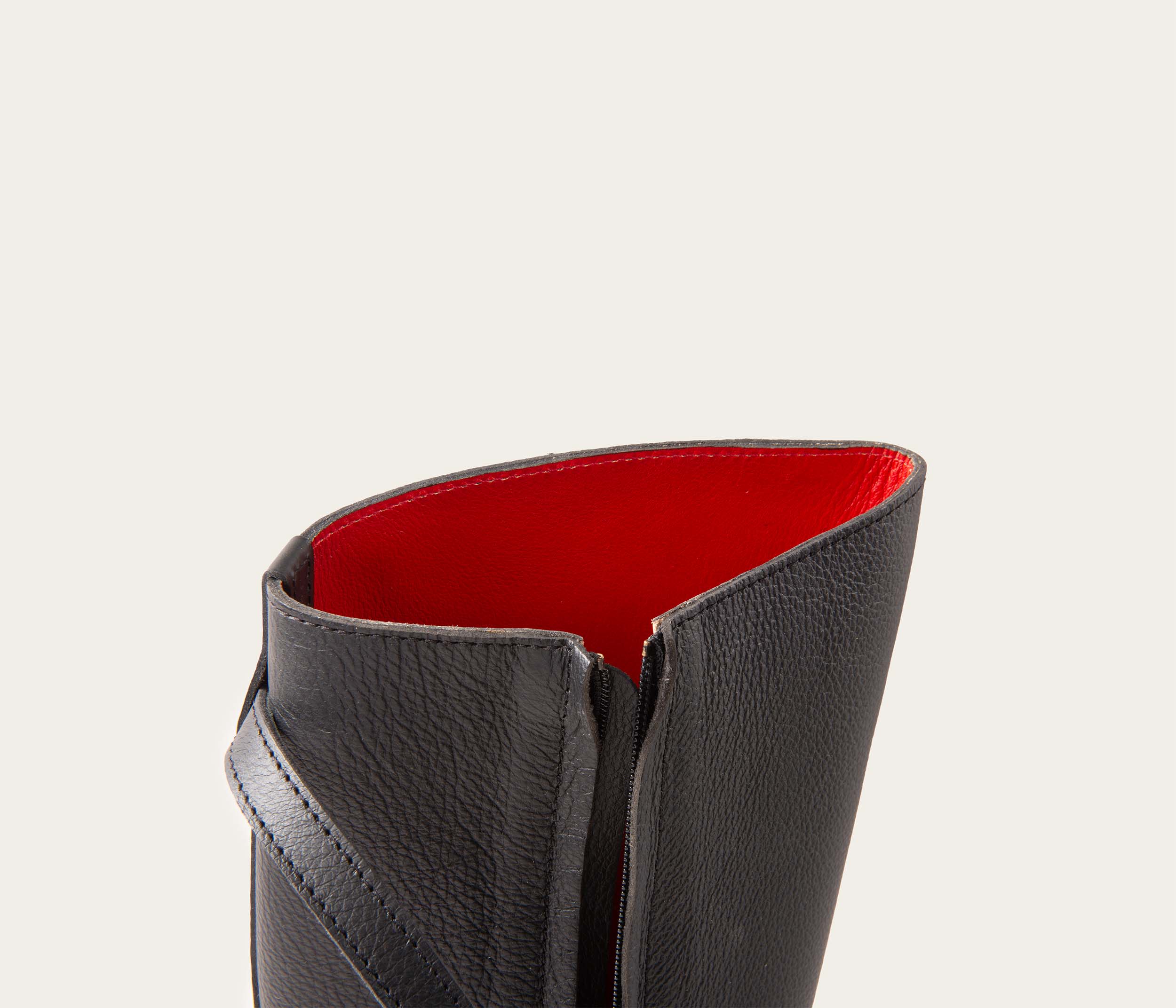 Chantilly Botte Souple Noir dbl Rouge - Prix Doux - Image 3