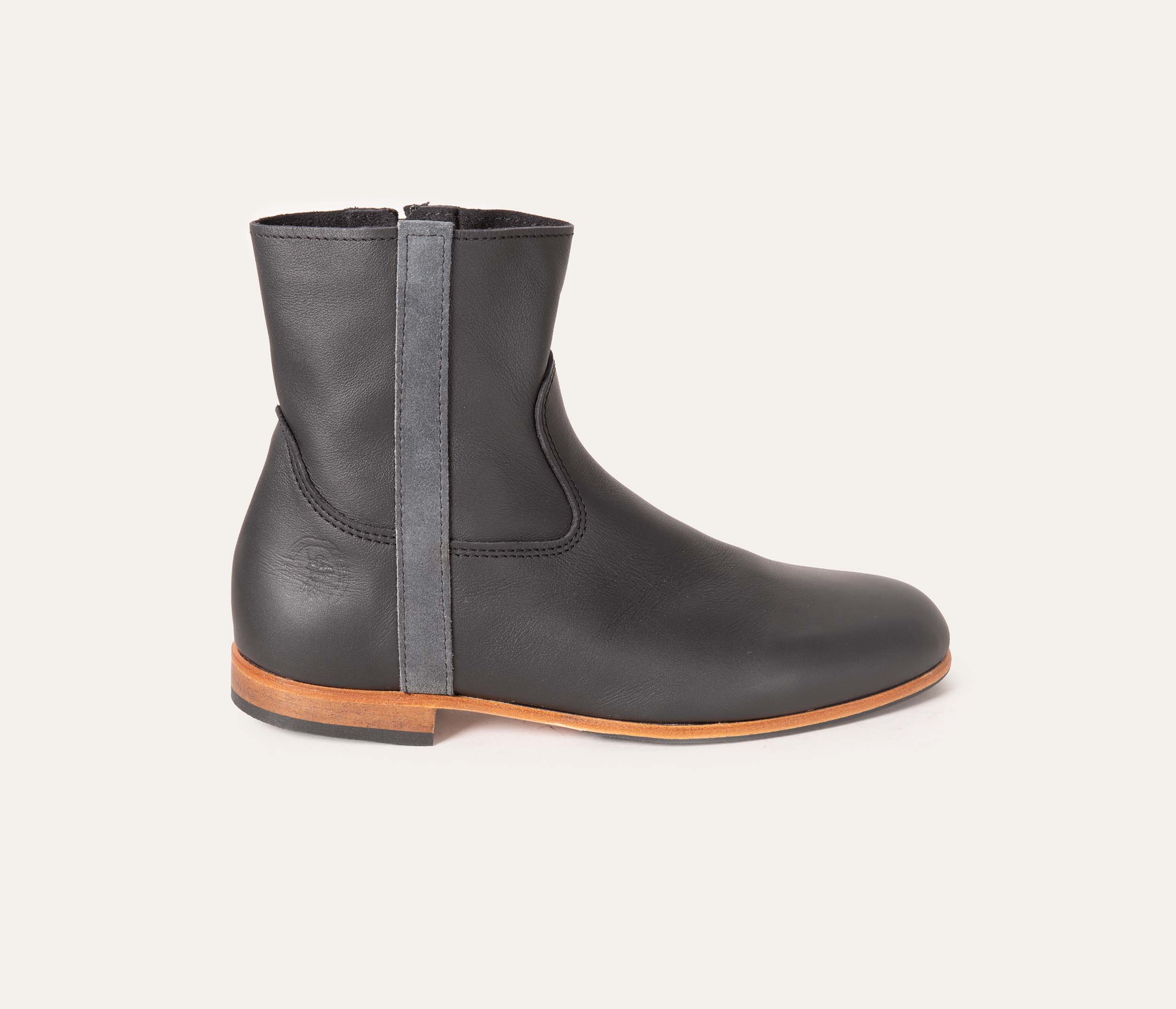Elie Bottine Souple Noir - Prix Doux