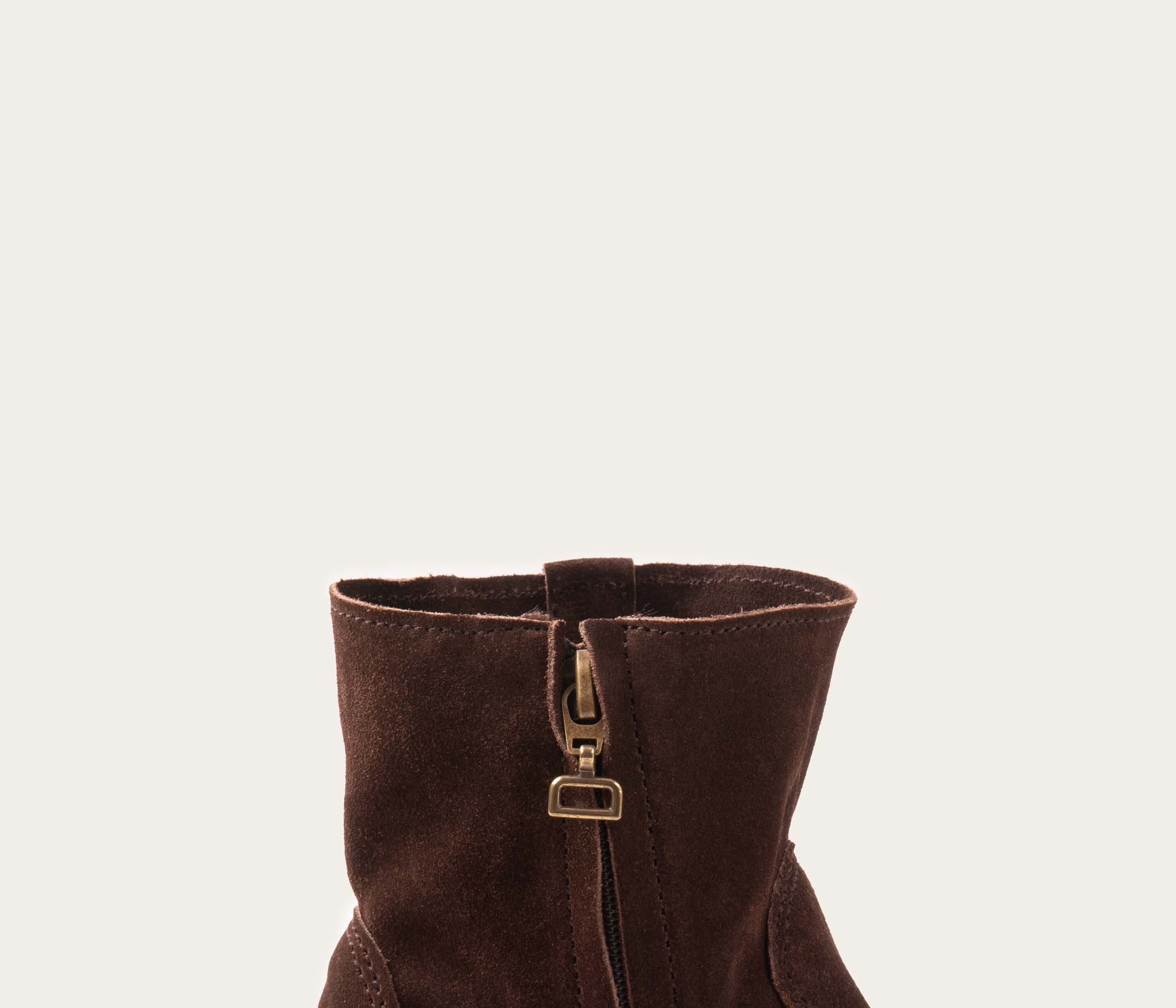 Elie Bottine velours Chocolat - Image 3