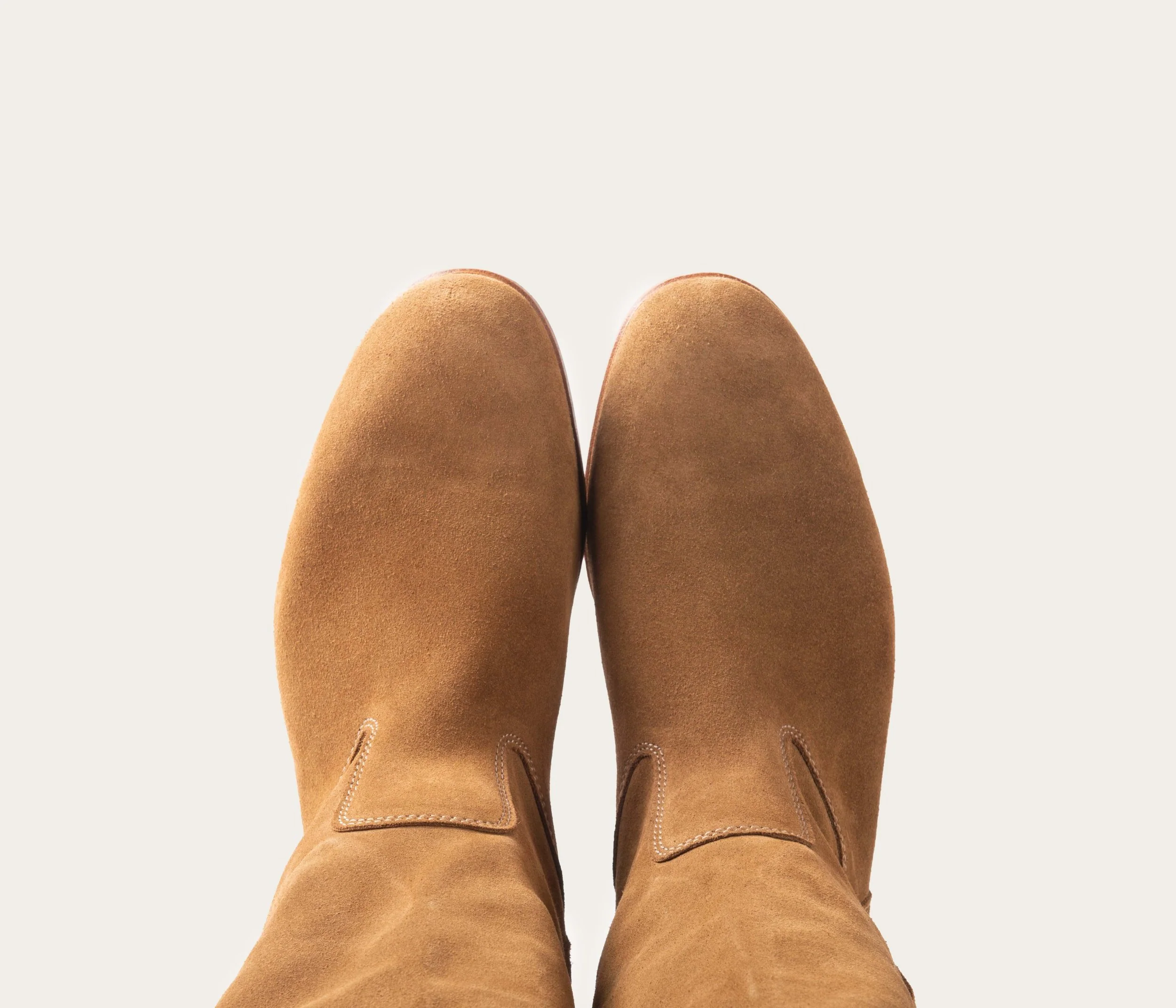 Elloa Botte Femme Velours Havane - Image 3