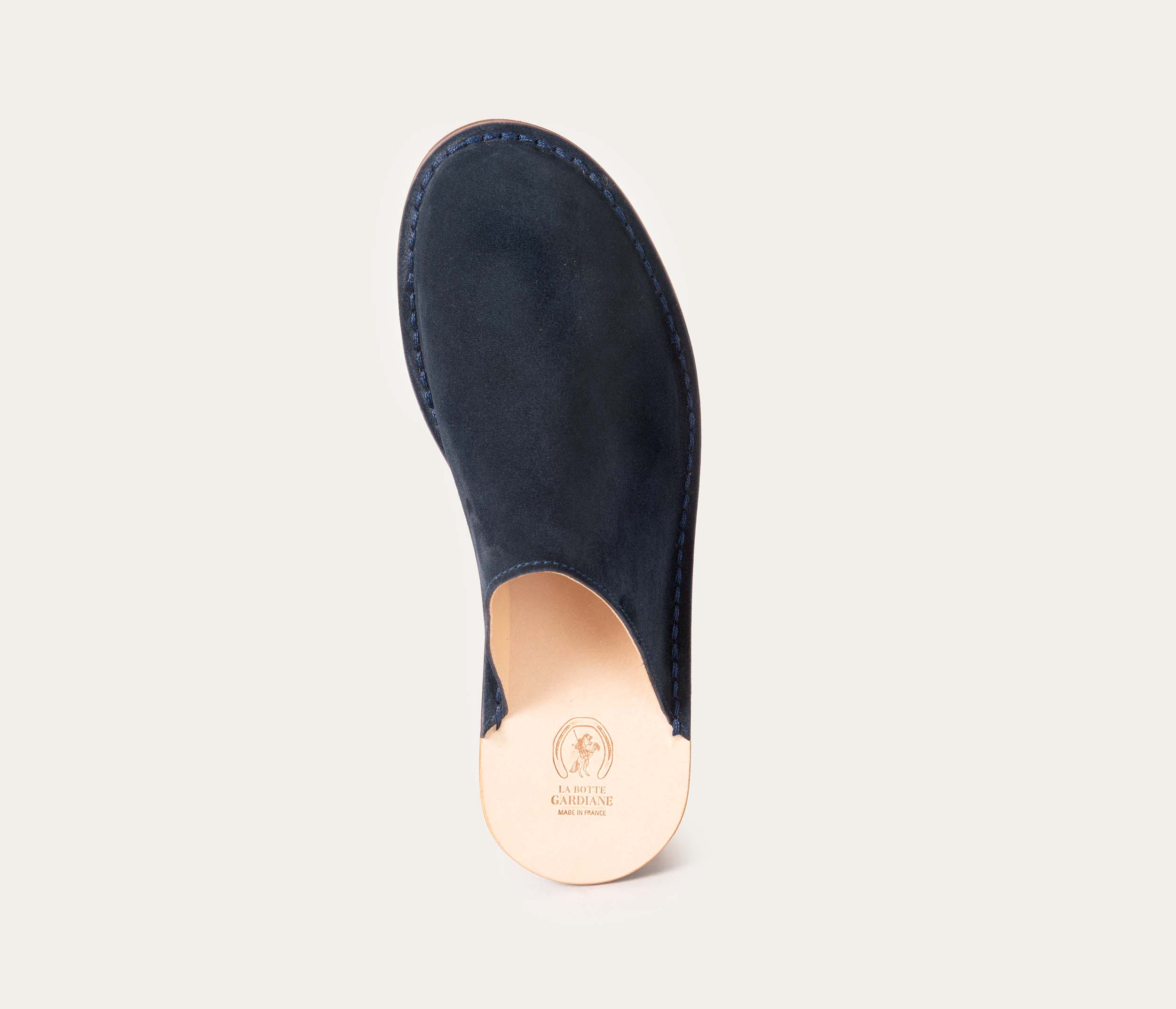 Estérel Mule Homme Velours Marine - Image 3