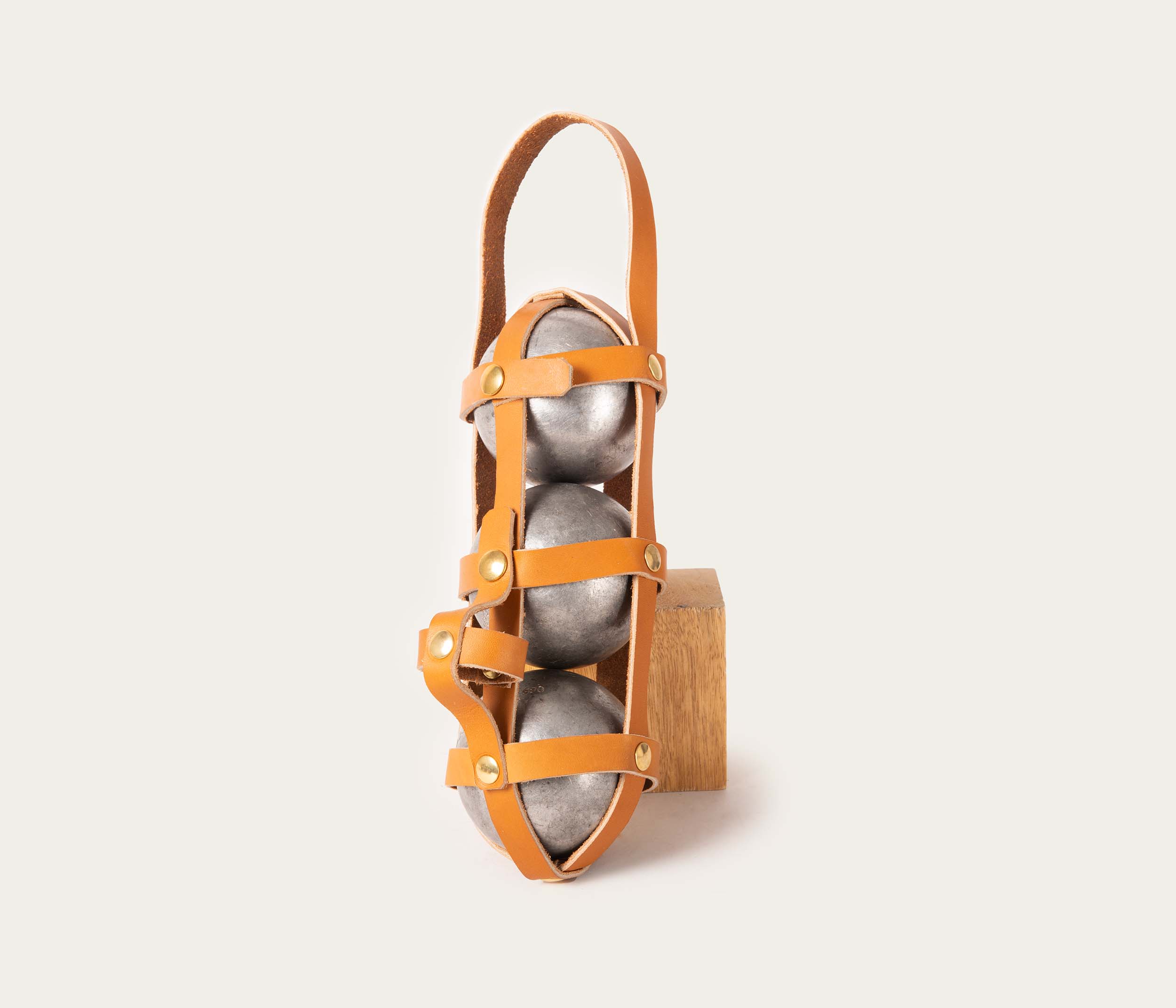 Étui boule de pétanque en cuir - Image 3