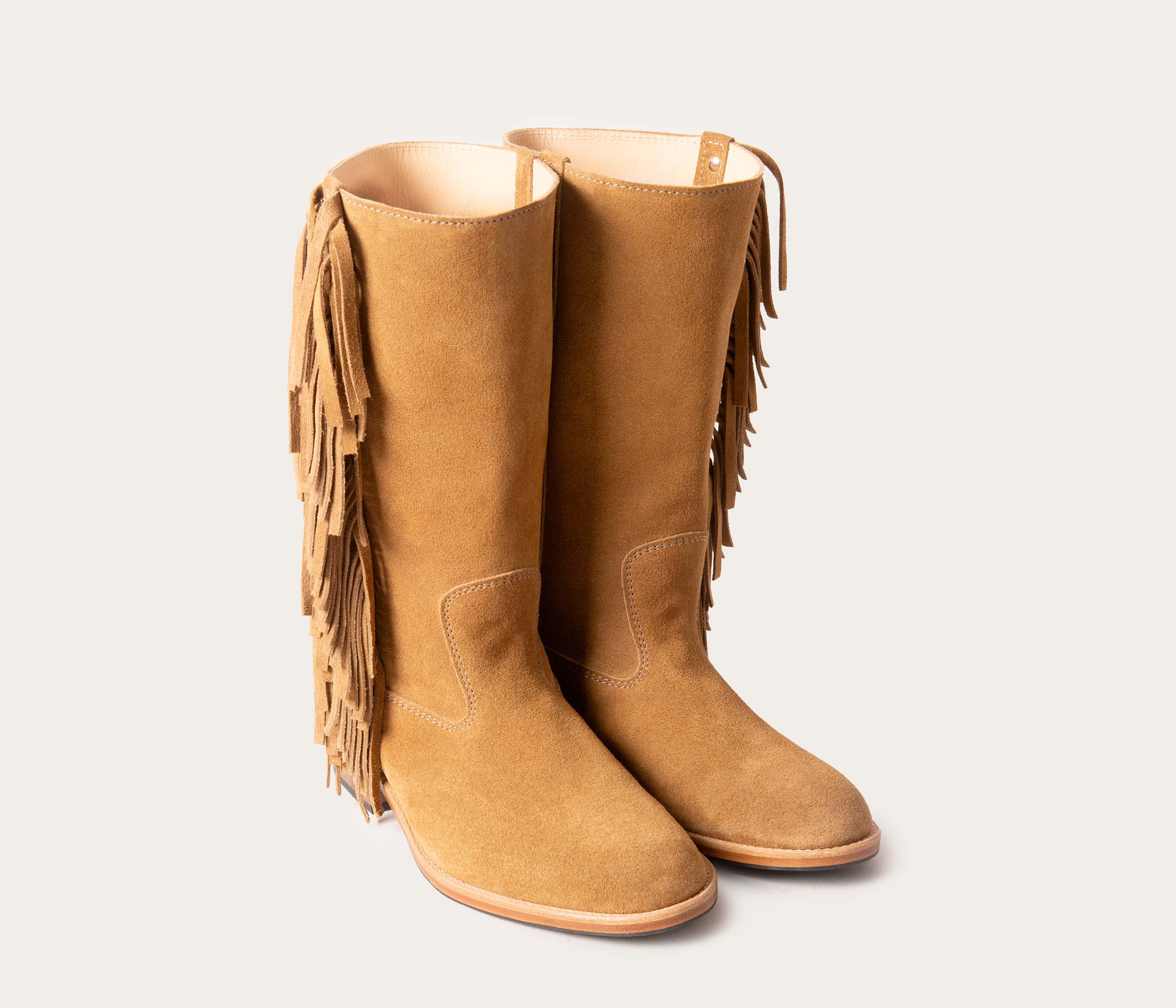 Françoise, Botte Velours Havane - Image 3