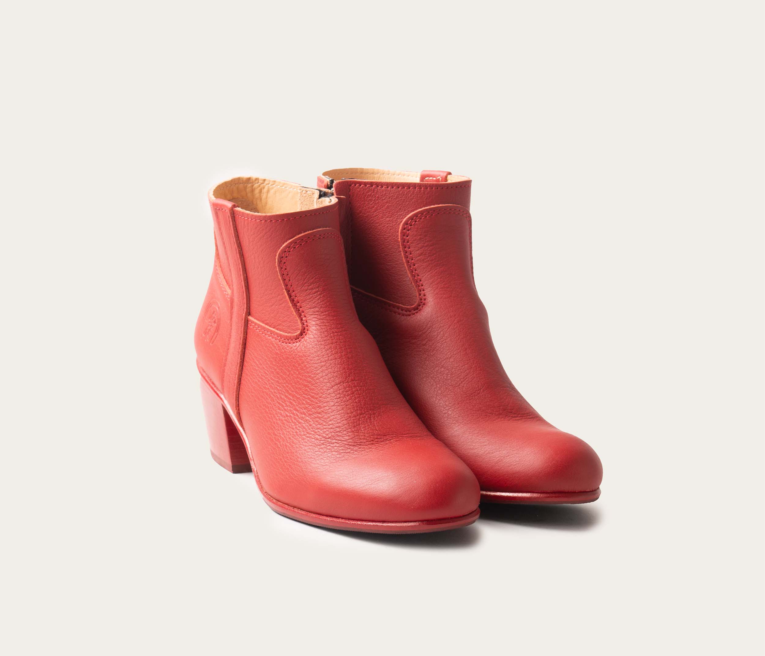 Gil Bottine Souple Rouge - Prix Doux - Image 2