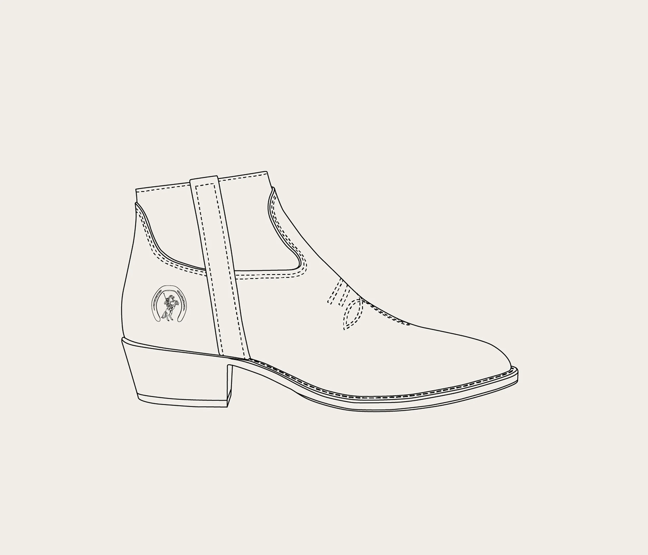 Gil Tiag Bottine Personnalisable - Archive