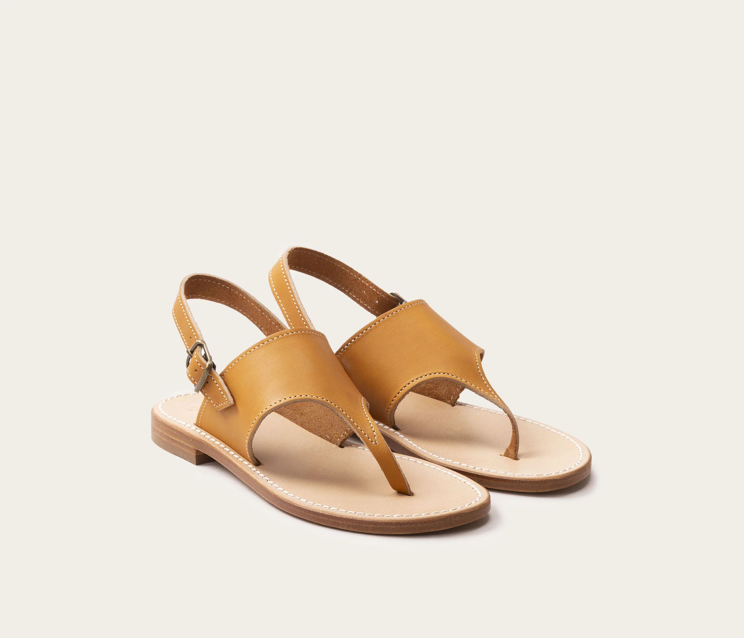 Menton Bride Sandale Naturel - Prix Doux - Image 2