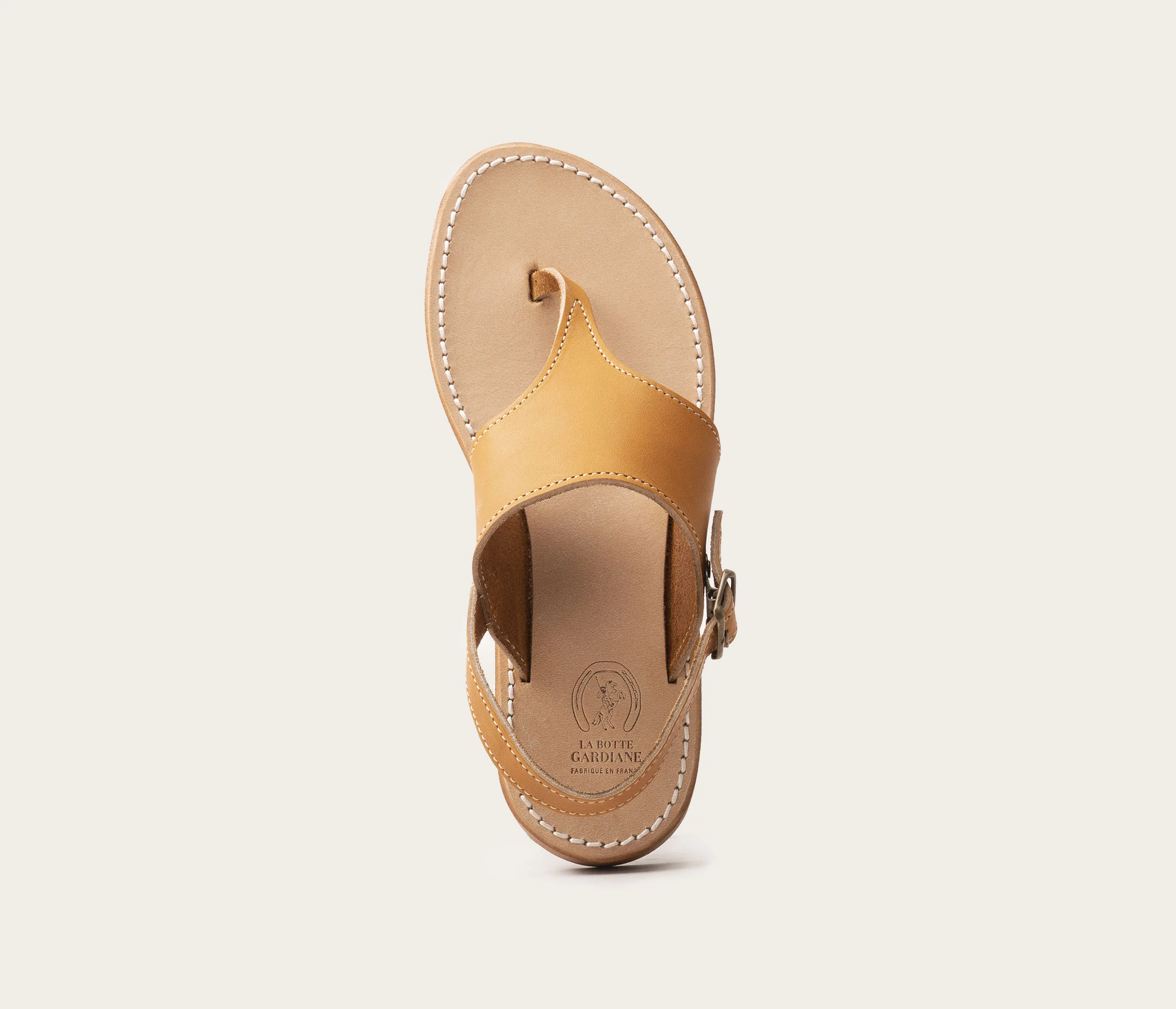 Menton Bride Sandale Naturel - Prix Doux - Image 3