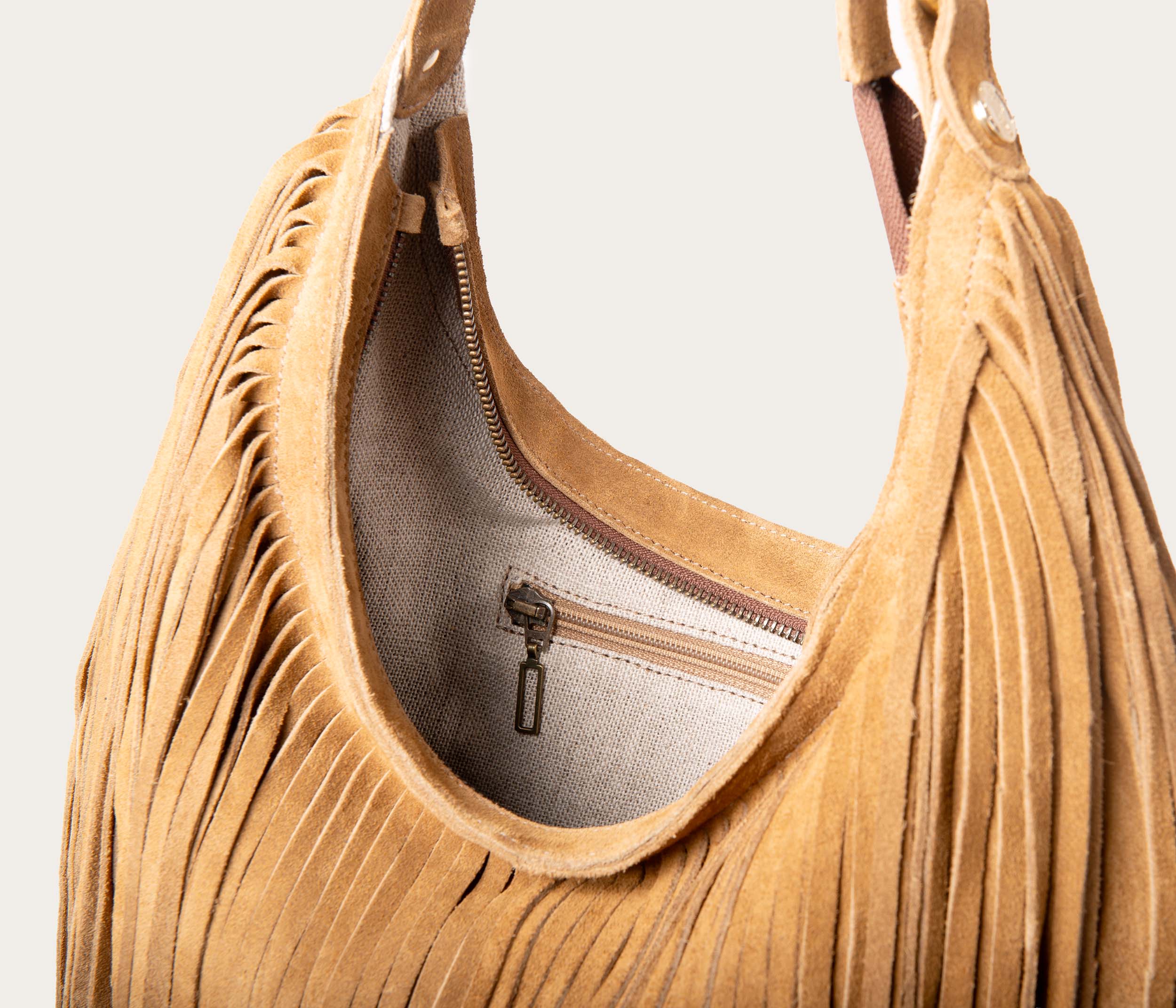 Sac Félix Velours Havane - Image 9