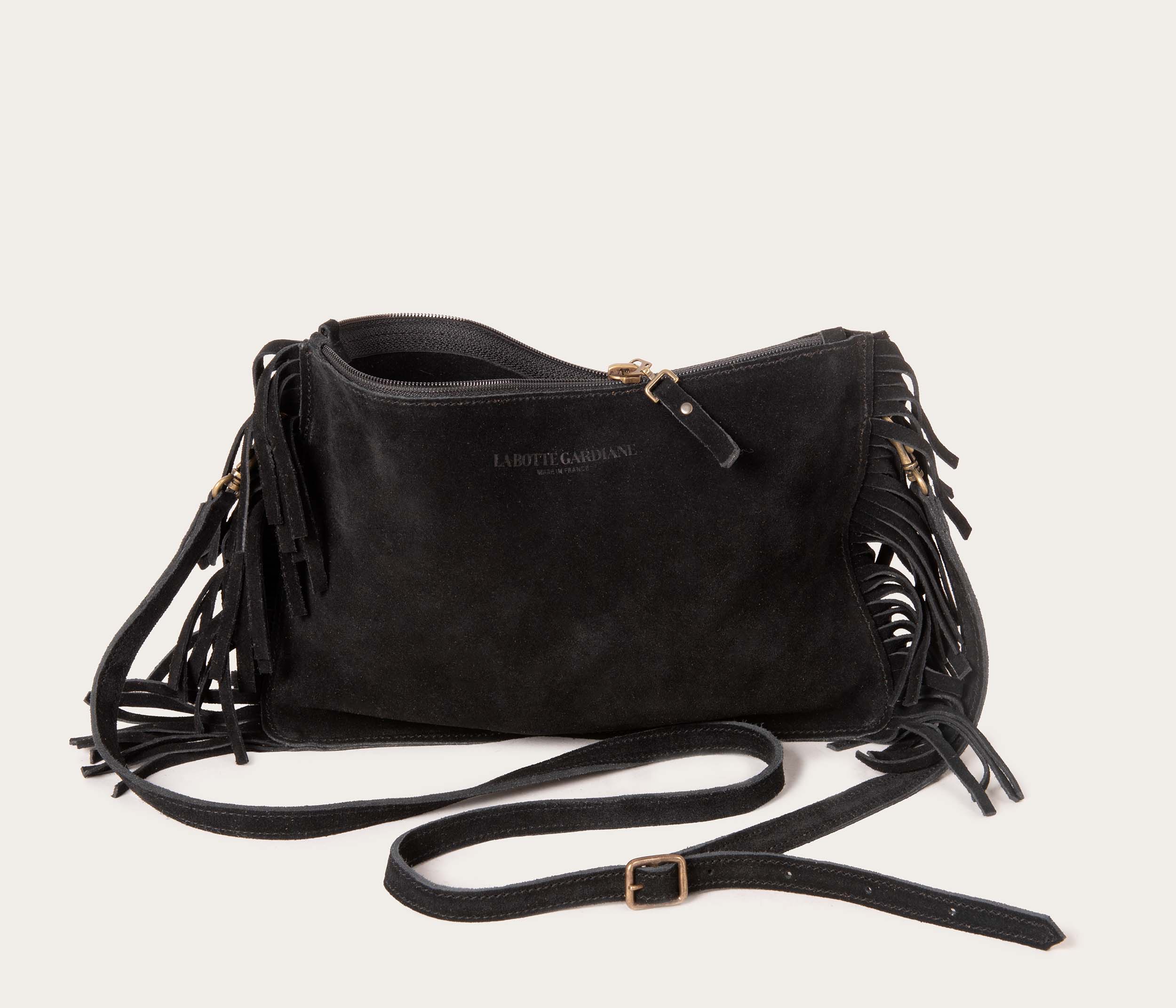 Sac Flo Velours Charbon - Image 3