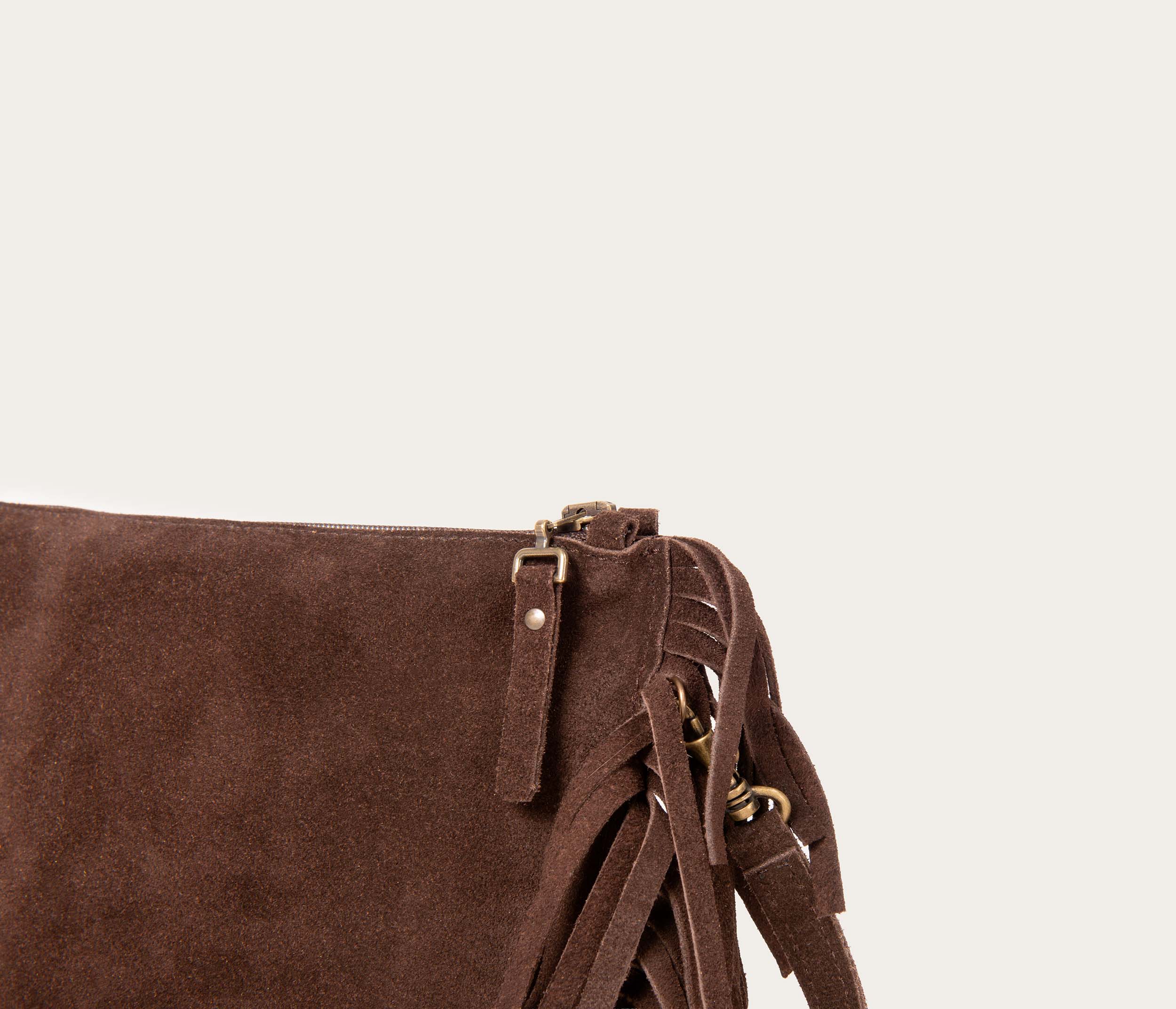 Sac Flo Velours Chocolat - Image 5