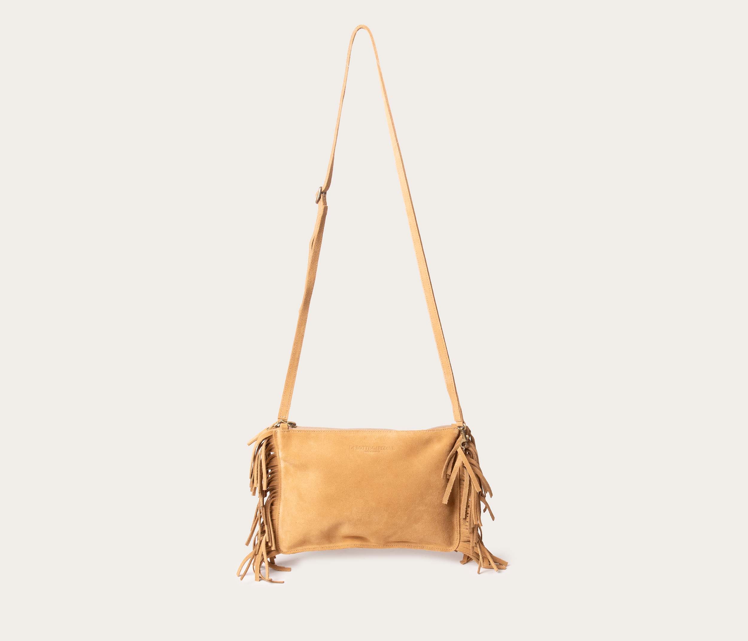 Sac Flo Velours Havane - Image 6