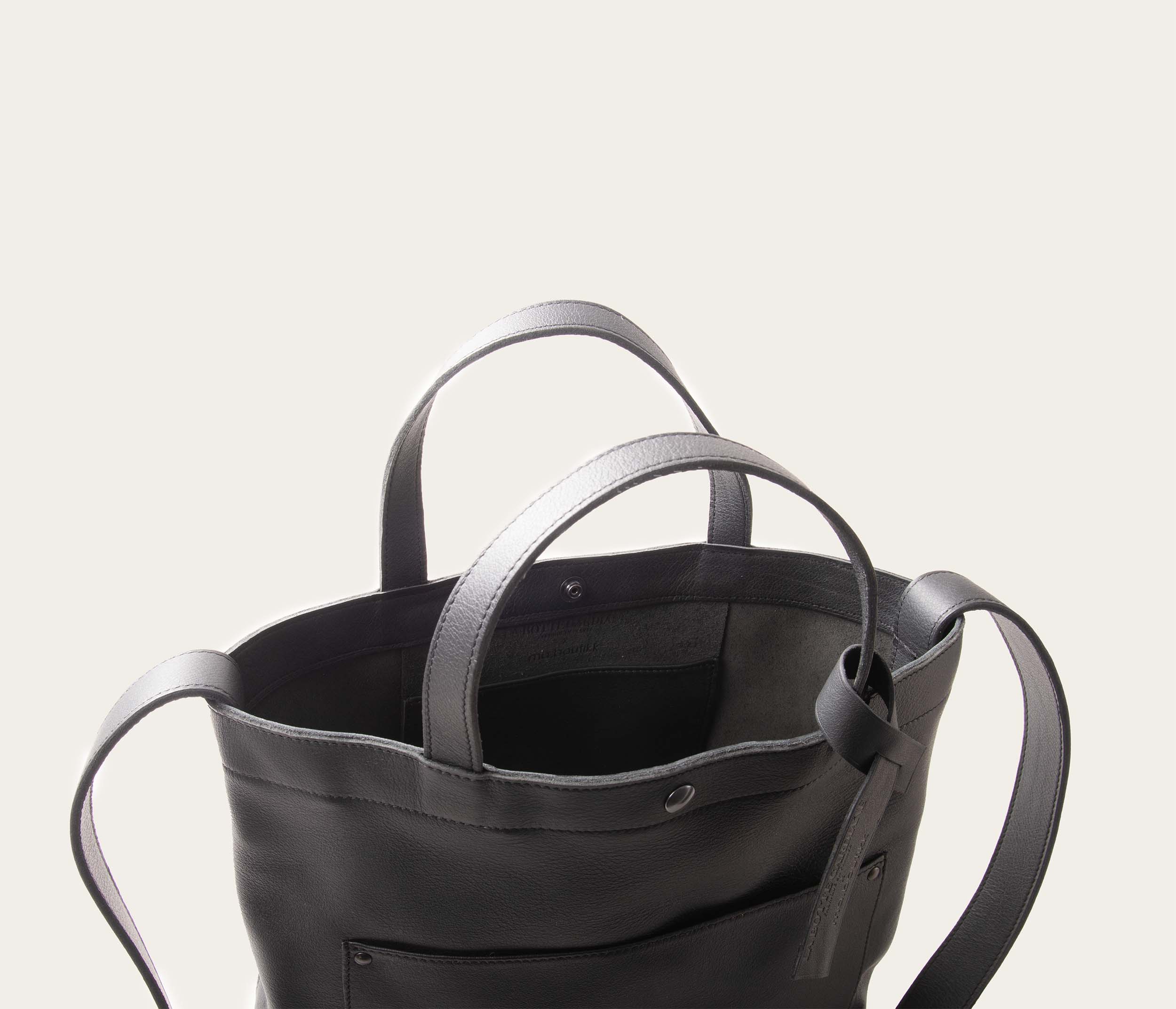 Sac Le Carré Souple Noir - Image 4