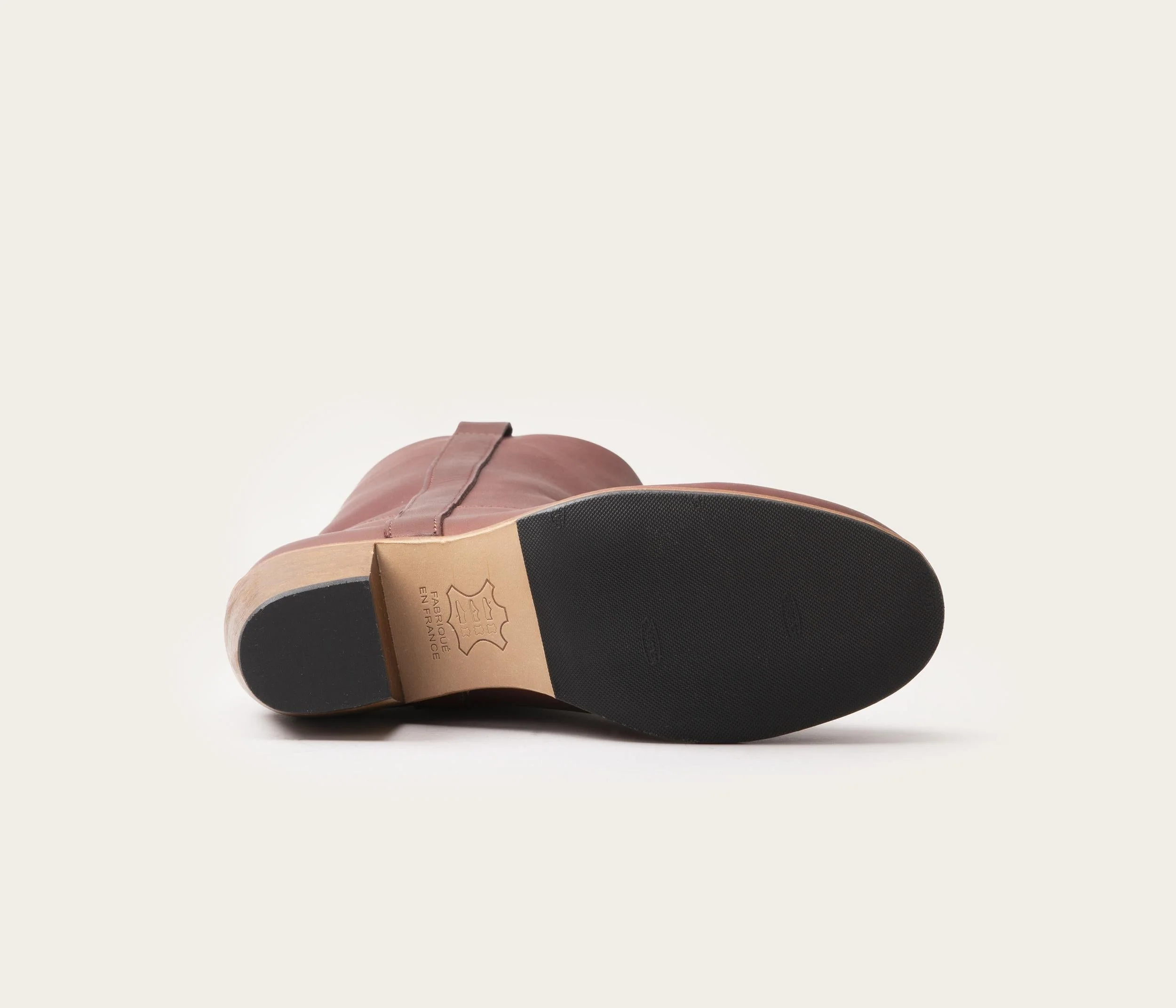 Simone Botte à talons Bordeaux - Image 7